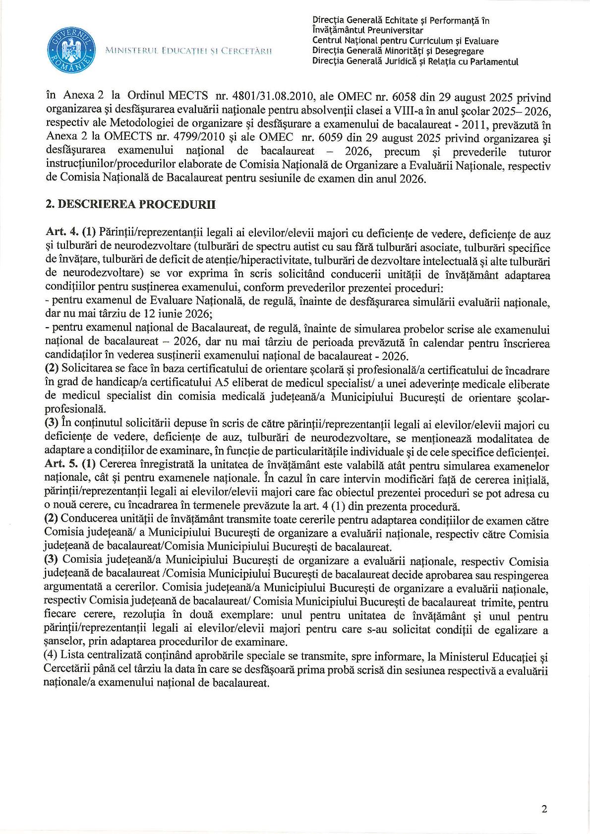 32051_Procedura egalizare sanse_2025-2026-03