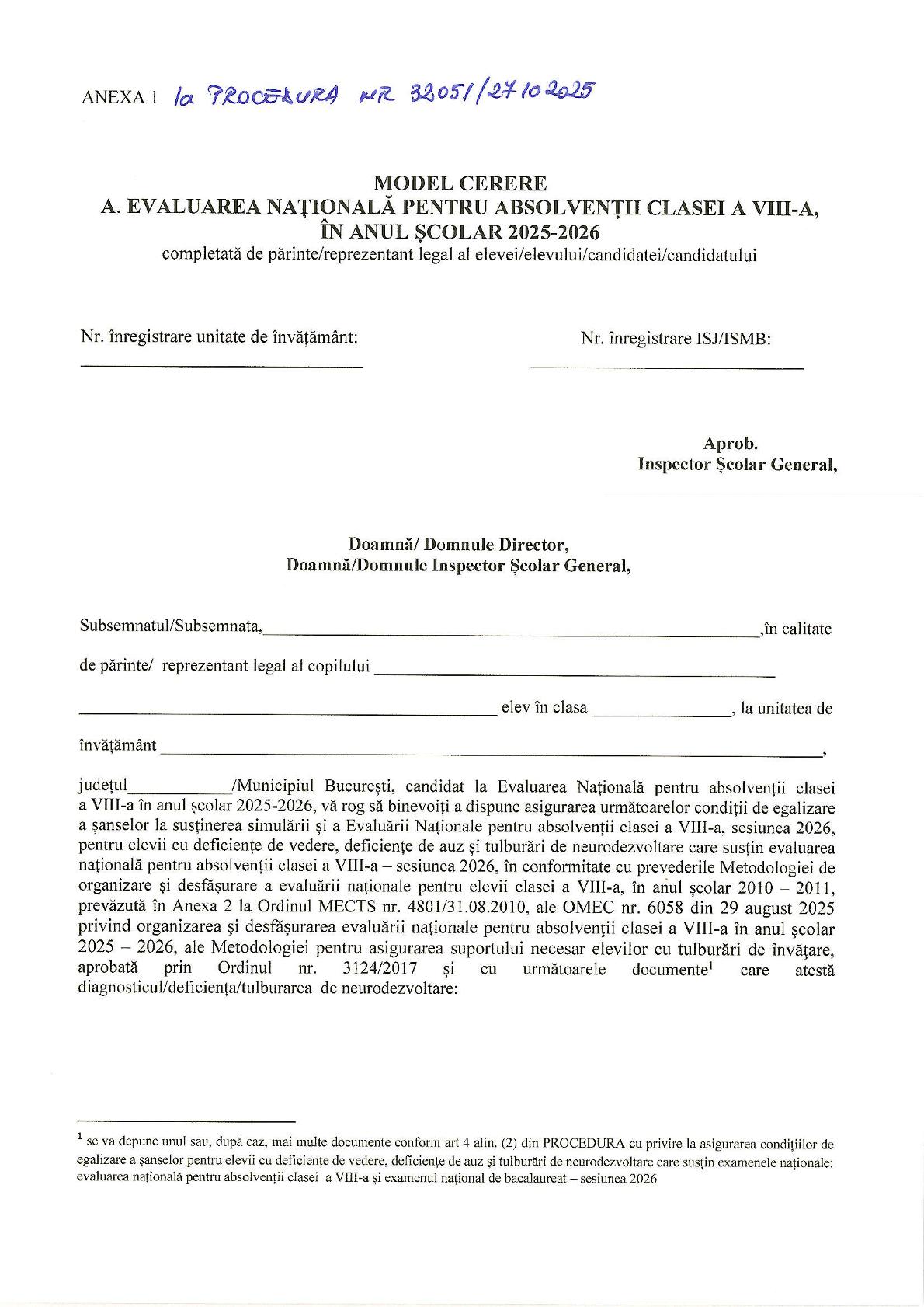 32051_Procedura egalizare sanse_2025-2026-10